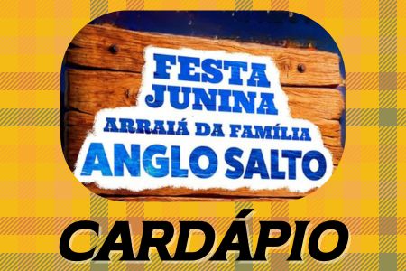Cardápio Festa Junina 2026